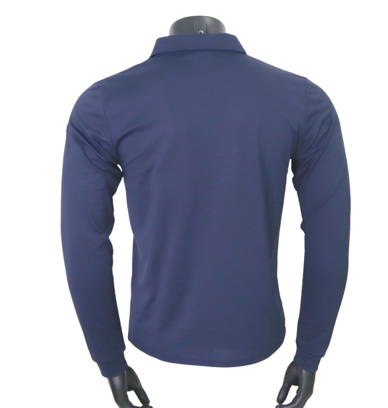 SH ZERO polo uomo tessuto tecnico no stiro POLO MILANO 8X8306 BLU estate 2025