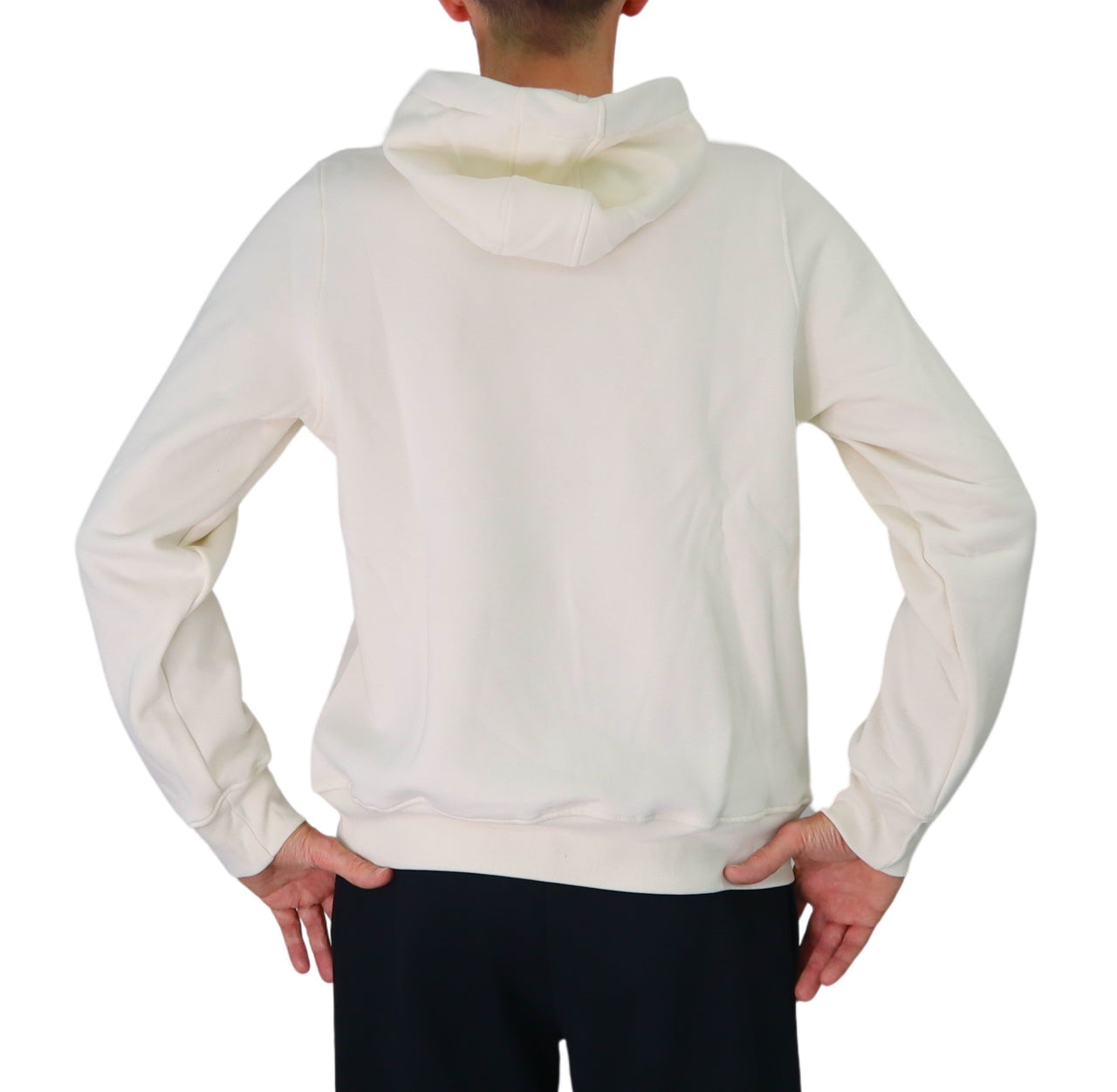 ERREA' REPUBLIC felpa uomo cappuccio cotone GFX R30G0K0Z80810 PANNA inverno 2024