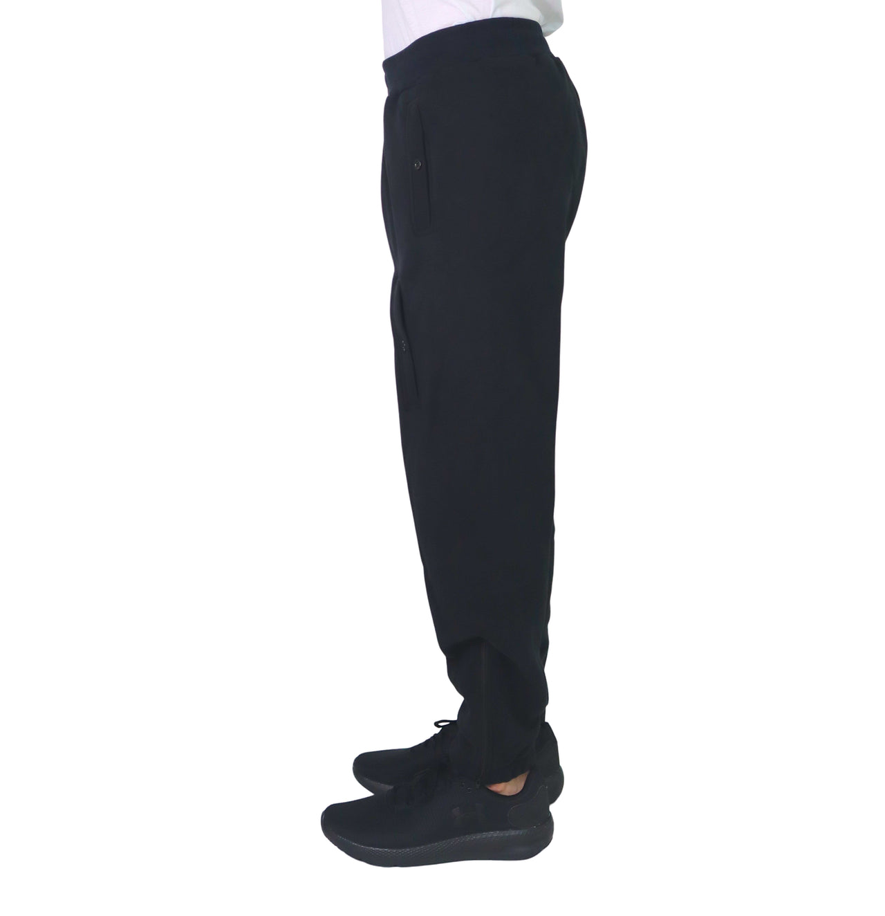 ERREA' REPUBLIC pantaloni tuta uomo cotone ESSENTIAL R30P0R0Z00120 NERO inverno 2024