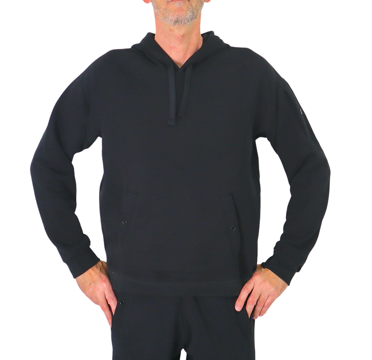 ERREA' REPUBLIC felpa uomo cappuccio cotone ESSENTIAL R30G0R0Z00120 NERO inverno 2024