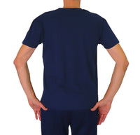Thumbnail for ERREA' REPUBLIC t-shirt uomo a giro cotone GFX R30M0E0C00090 BLU inverno 2024