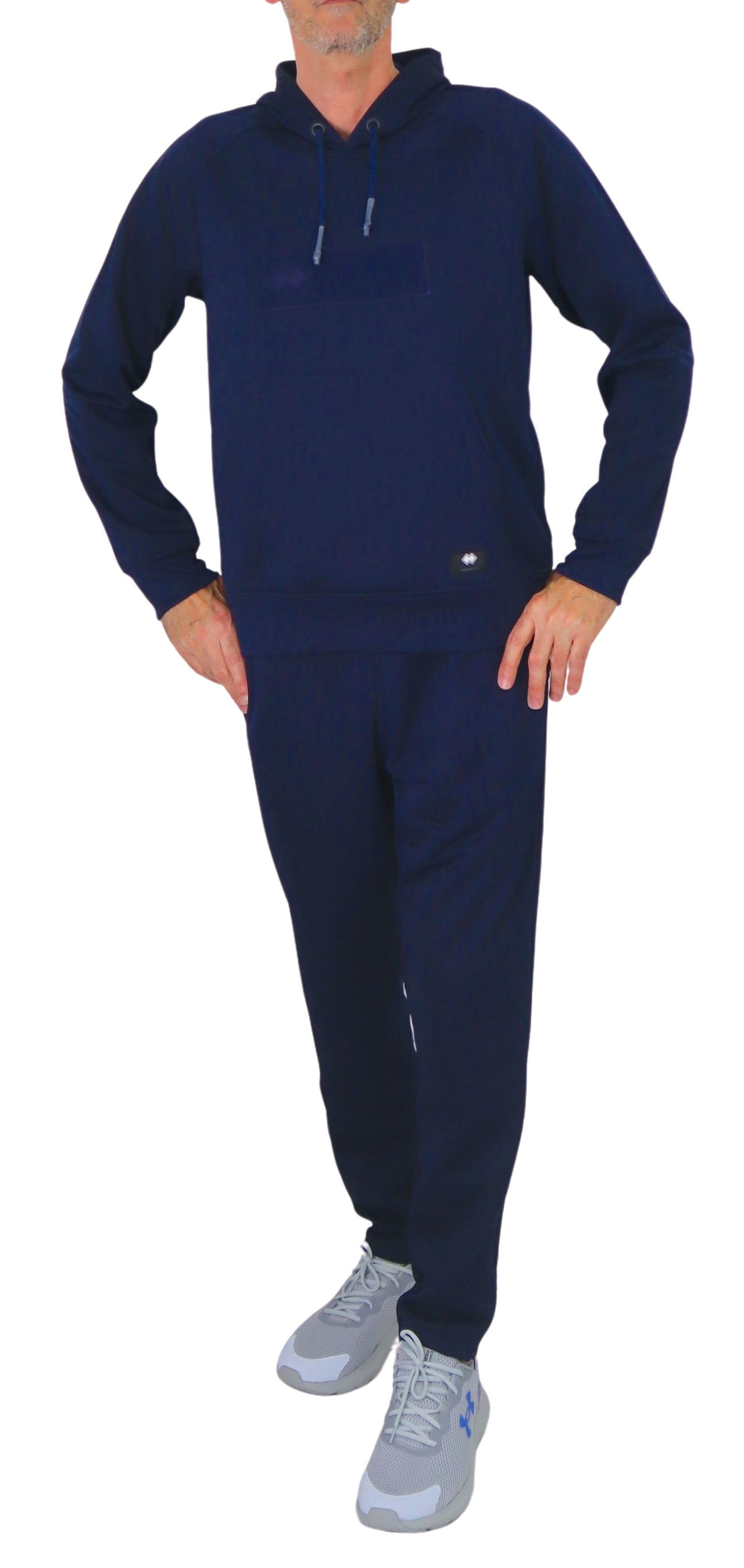 ERREA' REPUBLIC pantaloni tuta uomo poliestere GFX R30P0K0Z00090 BLU inverno 2024
