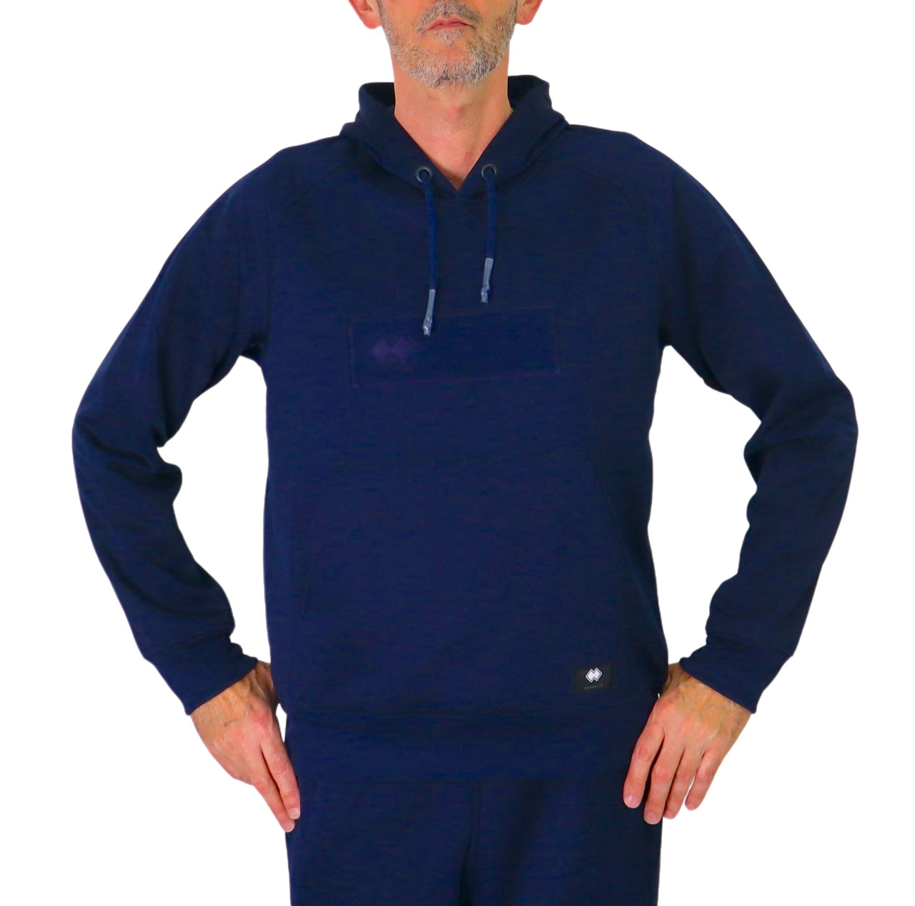 ERREA' REPUBLIC felpa uomo cappuccio GFX R30G0L0Z00090 BLU inverno 2024