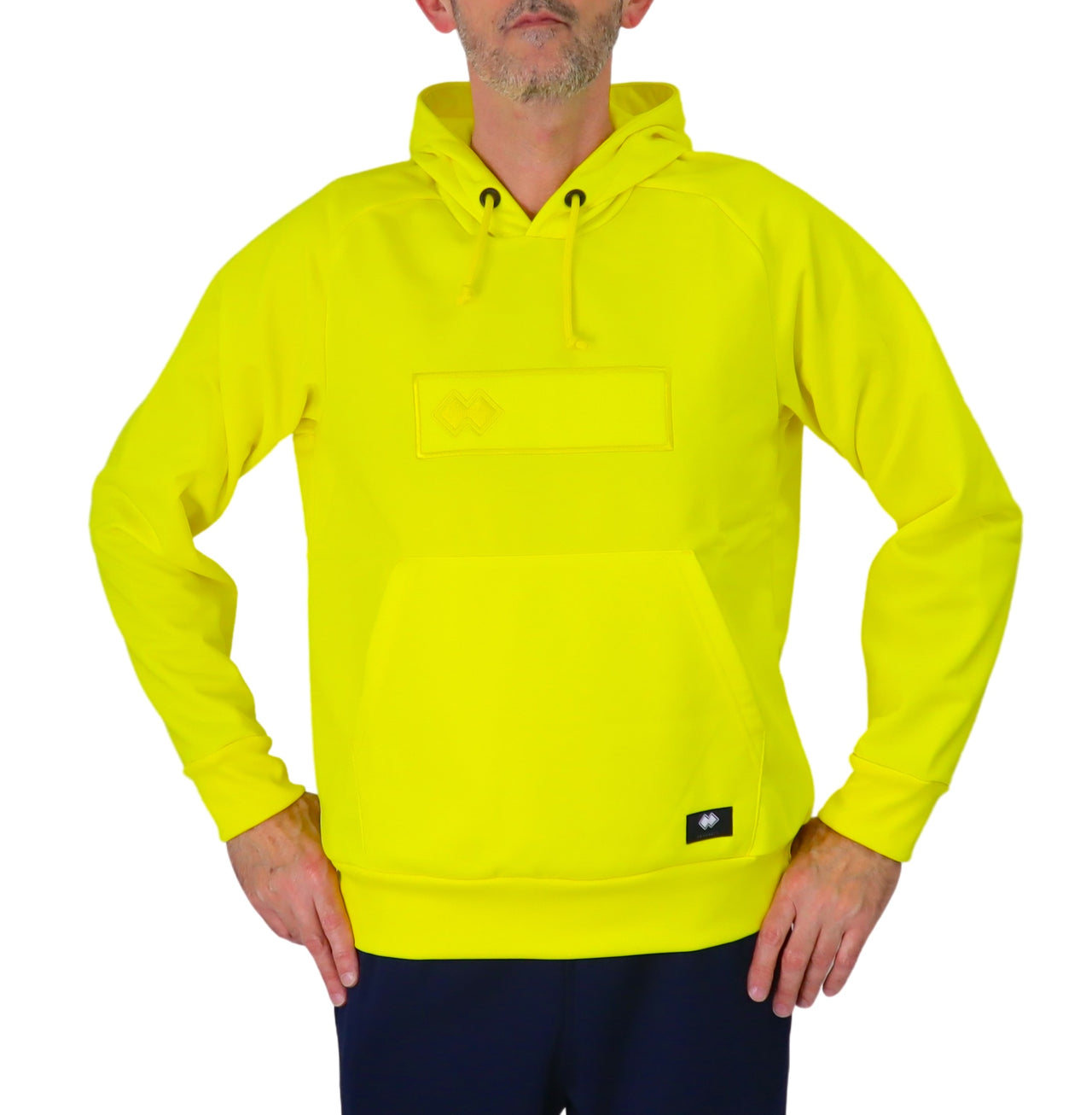 ERREA' REPUBLIC felpa uomo cappuccio GFX R30G0L0Z03310 GIALLO inverno 2024