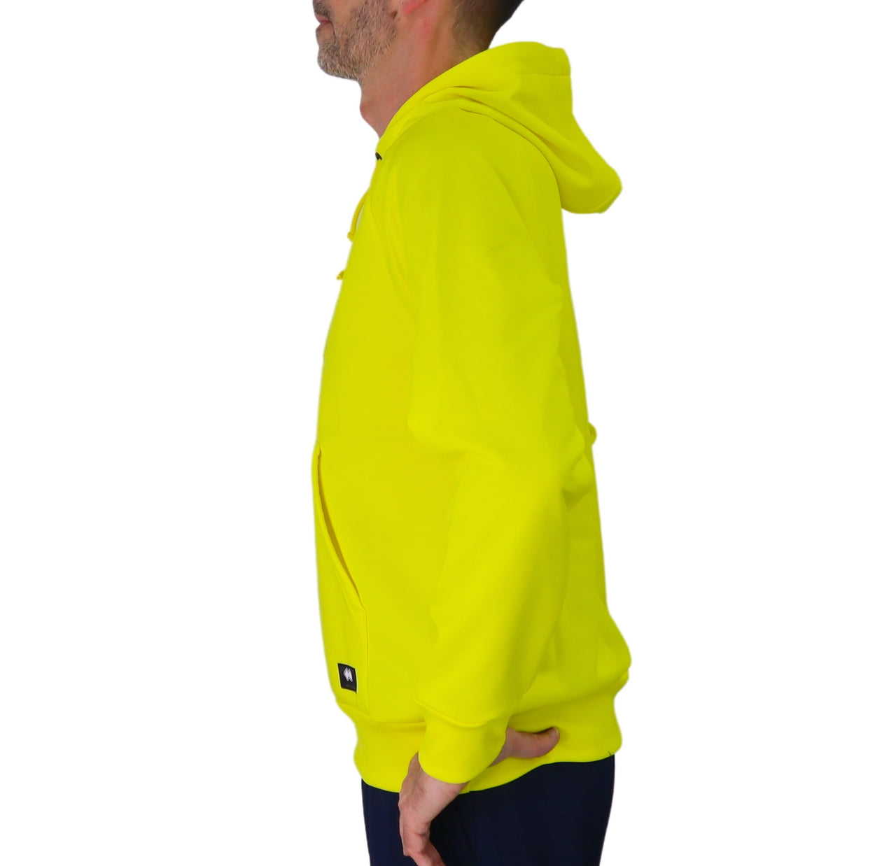 ERREA' REPUBLIC felpa uomo cappuccio GFX R30G0L0Z03310 GIALLO inverno 2024