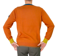 Thumbnail for PEUTEREY maglione uomo girocollo NEW MARLON PEU524199011947 033 ARANCIO inverno 2024
