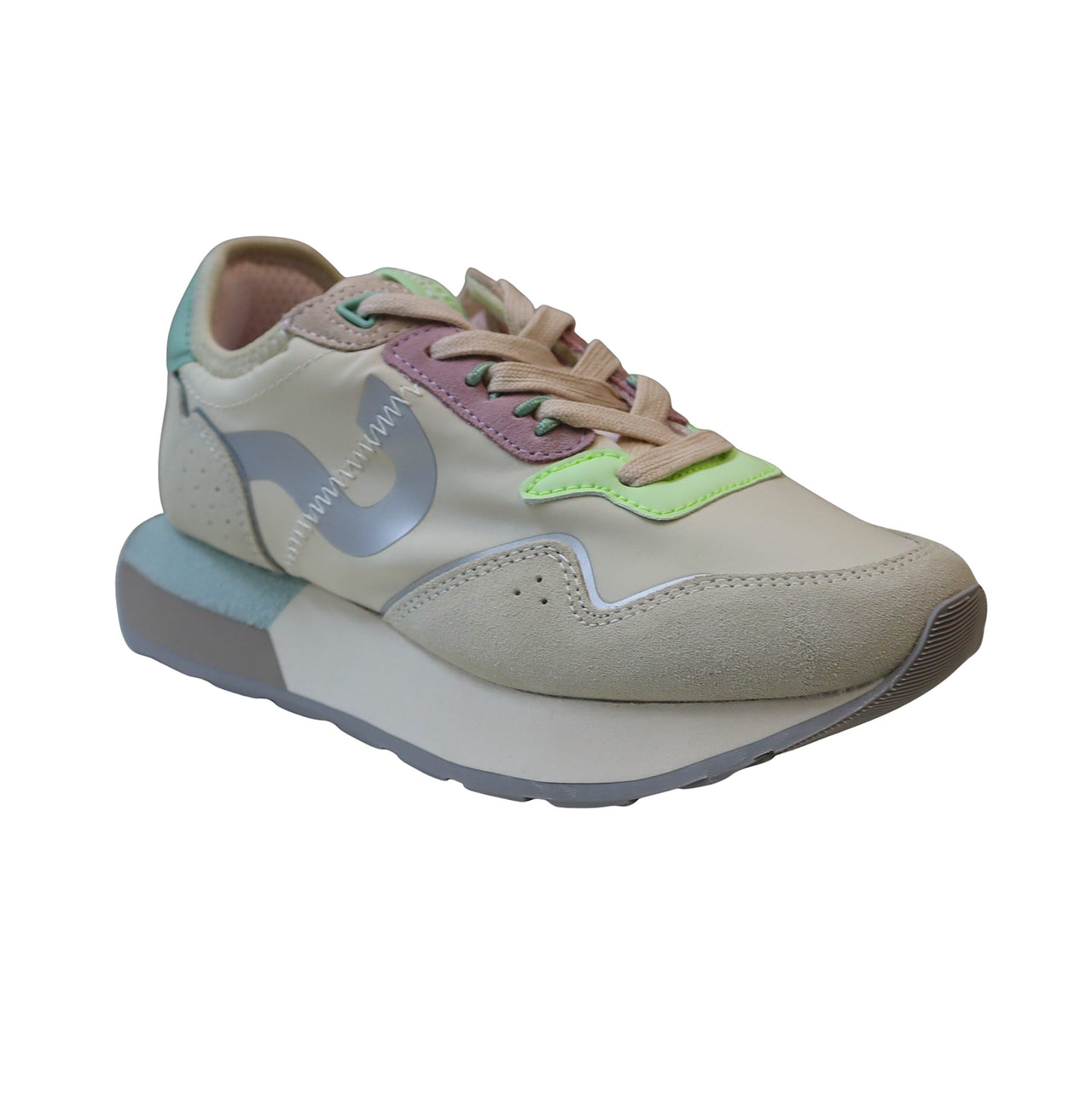 CAFèNOIR scarpe donna sneaker lacci running C1DH9004 L008 BEIGE estate 2025