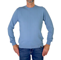 Thumbnail for COLMAR maglione uomo cotone giro 4479T 3XM EXPLORING 202 CELESTE estate 2025