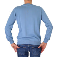 Thumbnail for COLMAR maglione uomo cotone giro 4479T 3XM EXPLORING 202 CELESTE estate 2025