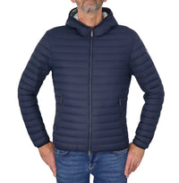 Thumbnail for COLMAR giubbino uomo bomber cappuccio piuma leggero 1277R 8VX REPUNK 68 BLU estate 2025
