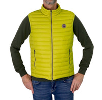 Thumbnail for COLMAR gilet uomo smanicato piume leggero 1278R 8VX REPUNK 517 GIALLO LIME estate 2025
