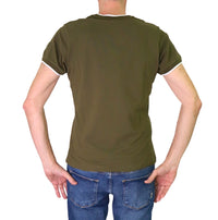 Thumbnail for COLMAR t-shirt uomo cotone girocollo manica corta 7506R 4SH MONDAY 720 VERDE estate 2025
