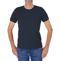Thumbnail for COLMAR t-shirt uomo cotone girocollo manica corta 7506R 4SH MONDAY 68 BLU estate 2025
