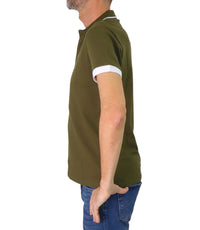 Thumbnail for COLMAR polo uomo manica corta cotone 7687 4SH MONDAY 720 VERDE MILITARE estate 2025