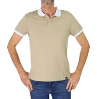 Thumbnail for COLMAR polo uomo manica corta cotone supima 7679R 1YE DELL 711 BEIGE estate 2025