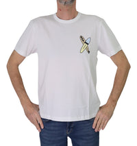 Thumbnail for COLMAR t-shirt uomo manica corta cotone 7543 6SH FRIDA 01 BIANCO estate 2025