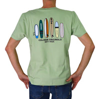 Thumbnail for COLMAR t-shirt uomo manica corta cotone 7543 6SH FRIDA 703 VERDE estate 2025