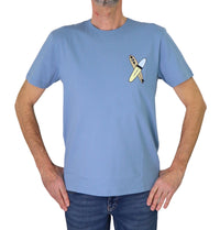 Thumbnail for COLMAR t-shirt uomo manica corta cotone 7543 6SH FRIDA 202 CELESTE estate 2025