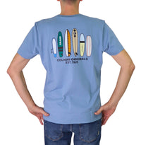 Thumbnail for COLMAR t-shirt uomo manica corta cotone 7543 6SH FRIDA 202 CELESTE estate 2025