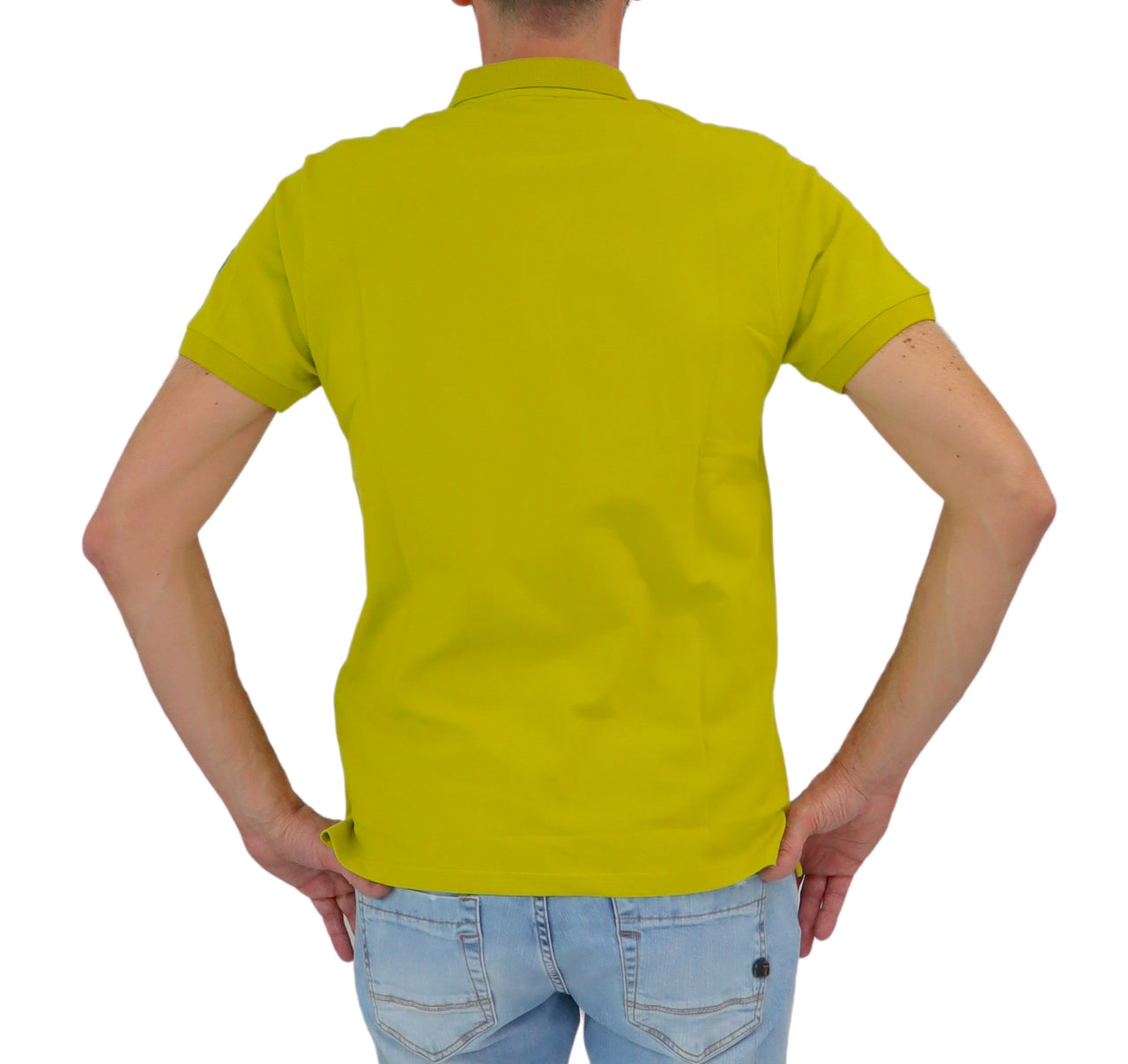 COLMAR polo uomo manica corta cotone 7646 4SH MONDAY 517 VERDE LIME estate 2025