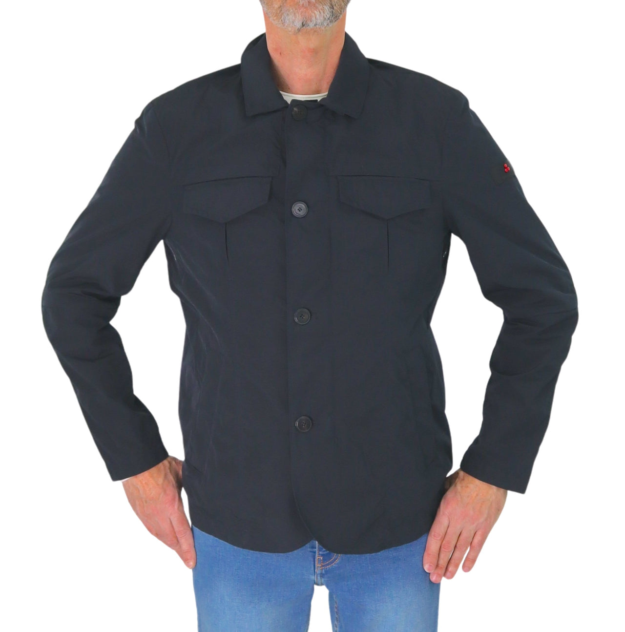 PEUTEREY giubbino uomo blazer HOLLYWOOD BZG 06 PEU510801191924 215 BLU estate 2025