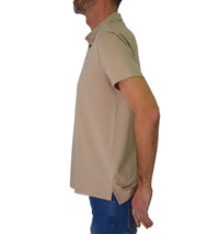 Thumbnail for PEUTEREY polo uomo cotone seta MEZZOLA 02 PEU547199012182 859 BEIGE estate 2025