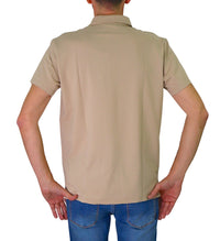 Thumbnail for PEUTEREY polo uomo cotone seta MEZZOLA 02 PEU547199012182 859 BEIGE estate 2025