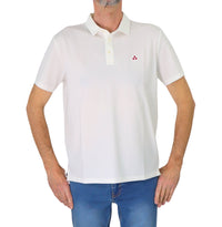 Thumbnail for PEUTEREY polo uomo cotone seta MEZZOLA 02 PEU547199012182 730 PANNA estate 2025