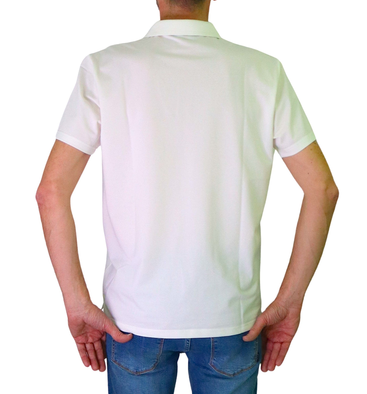 PEUTEREY polo uomo cotone seta MEZZOLA 02 PEU547199012182 730 PANNA estate 2025