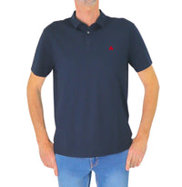 Thumbnail for PEUTEREY polo uomo cotone seta MEZZOLA 02 PEU547199012182 215 BLU estate 2025