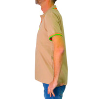 Thumbnail for PEUTEREY polo uomo cotone NEW SELANDINA STR 03 PEU546799011991 802 BEIGE estate 2025