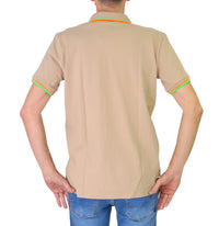 Thumbnail for PEUTEREY polo uomo cotone NEW SELANDINA STR 03 PEU546799011991 802 BEIGE estate 2025
