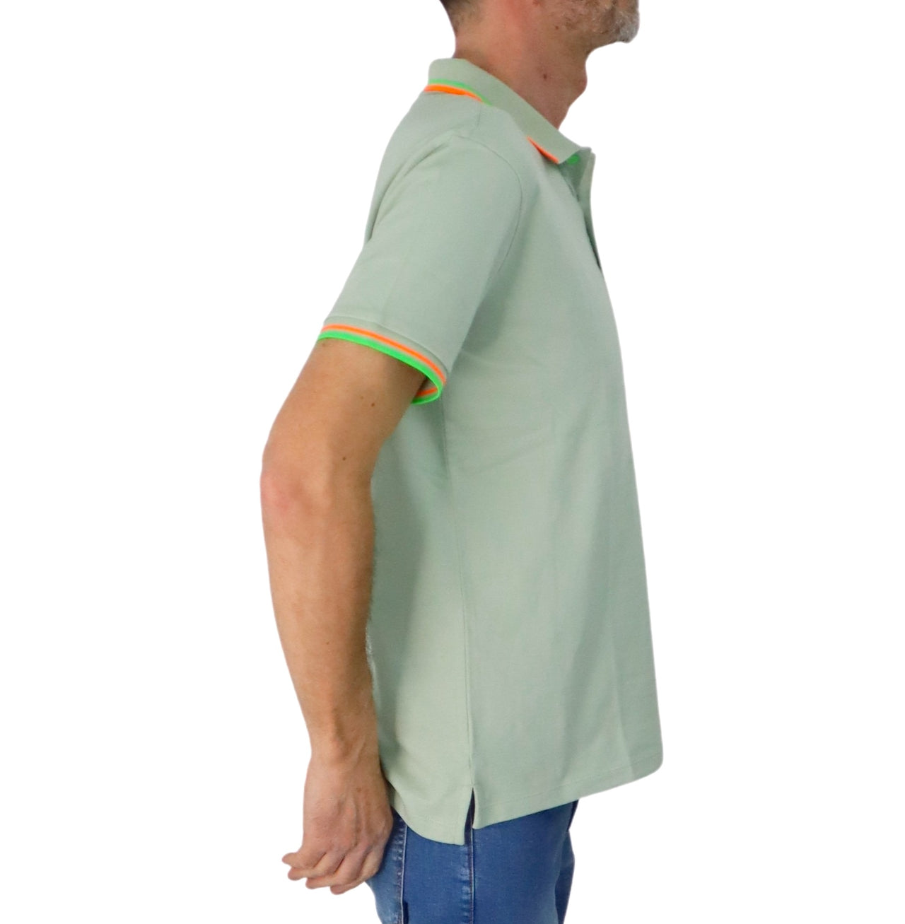 PEUTEREY polo uomo cotone NEW SELANDINA STR 03 PEU546799011991 640 VERDE estate 2025