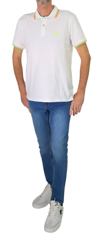 Thumbnail for PEUTEREY polo uomo cotone NEW SELANDINA STR 03 PEU546799011991 730 PANNA estate 2025
