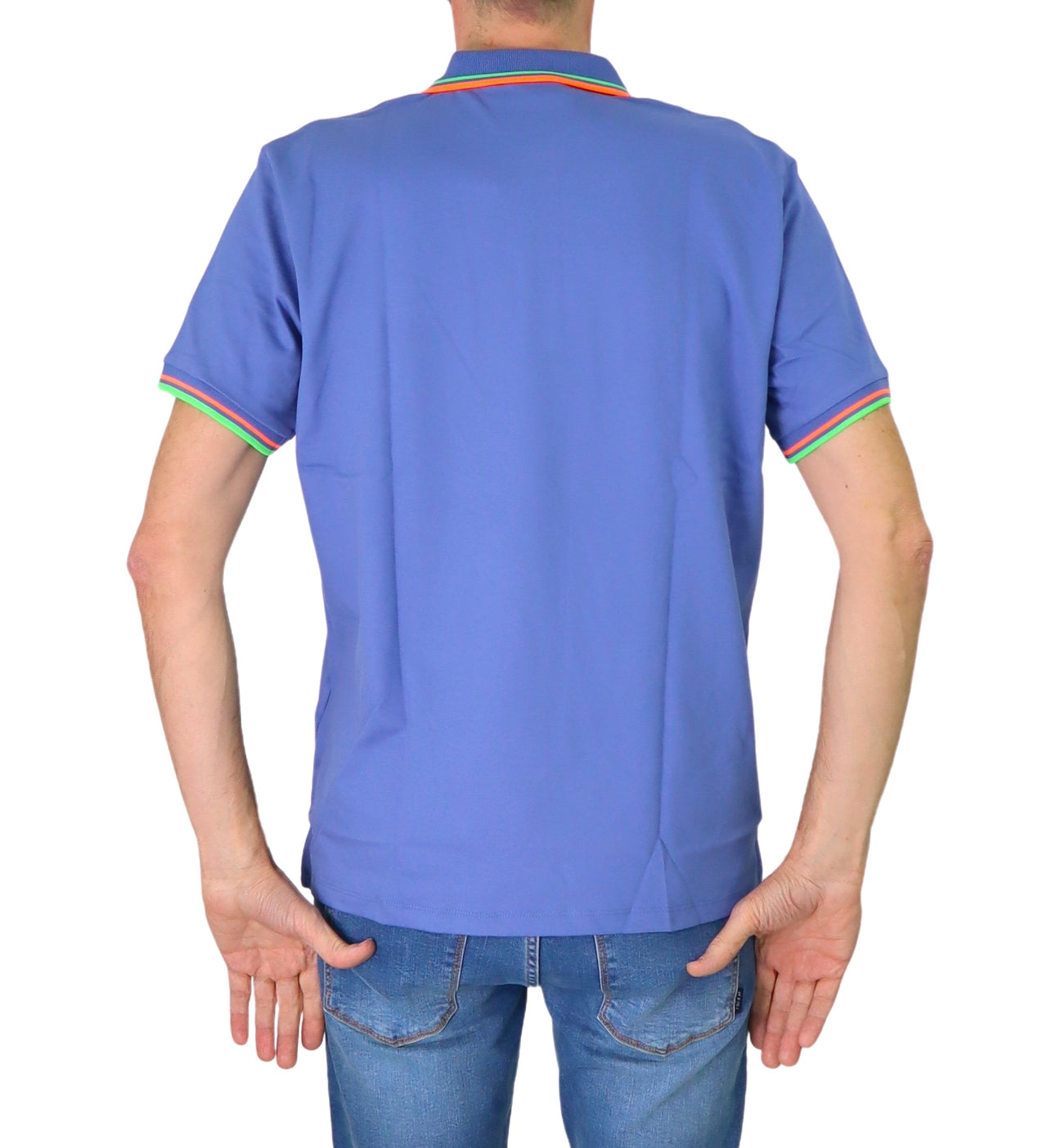 PEUTEREY polo uomo cotone NEW SELANDINA STR 03 PEU546799011991 197 CARTA DA ZUCCHERO estate 2025