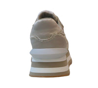 Thumbnail for CAFèNOIR scarpe donna sneaker lacci zeppa C1DL9000 W030 BEIGE estate 2025