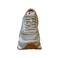 Thumbnail for CAFèNOIR scarpe donna sneaker lacci zeppa C1DL9000 W030 BEIGE estate 2025