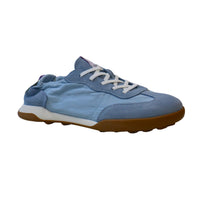 Thumbnail for CAFèNOIR scarpe donna sneaker tessuto pelle scamosciata C1DG9601 B022 CELESTE estate 2025