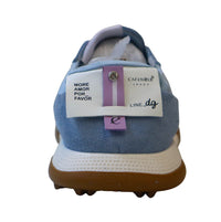 Thumbnail for CAFèNOIR scarpe donna sneaker tessuto pelle scamosciata C1DG9601 B022 CELESTE estate 2025