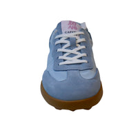 Thumbnail for CAFèNOIR scarpe donna sneaker tessuto pelle scamosciata C1DG9601 B022 CELESTE estate 2025