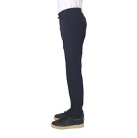 Thumbnail for DISTRETTO 12 pantaloni uomo no stiro stretch 34 YORK ACTIVE PA1585 0003 BLU estate 2025