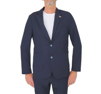 Thumbnail for DISTRETTO 12 giacca uomo no stiro stretch leggera JACKET ACTIVE GA1595 0003 BLU estate 2025