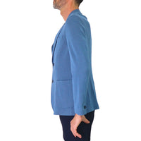 Thumbnail for DISTRETTO 12 giacca uomo tessuto rilievo stretch JACKET CLAY GA1559 0035 CARTA DA ZUCCHERO estate 2025