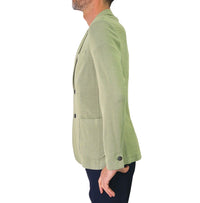 Thumbnail for DISTRETTO 12 giacca uomo tessuto rilievo stretch JACKET CLAY GA1559 0062 VERDE SALVIA estate 2025