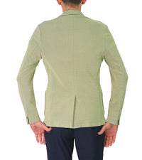 Thumbnail for DISTRETTO 12 giacca uomo tessuto rilievo stretch JACKET CLAY GA1559 0062 VERDE SALVIA estate 2025