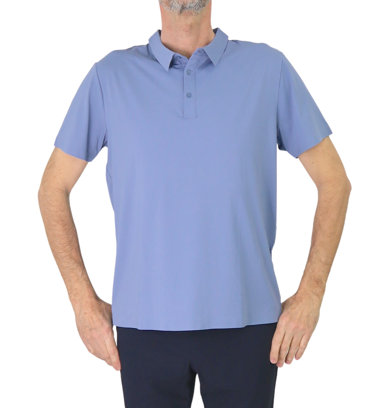 DISTRETTO 12 polo uomo stretch tessuto tecnico T-ACTIVE TS1564 0035 CARTA DA ZUCCHERO estate 2025