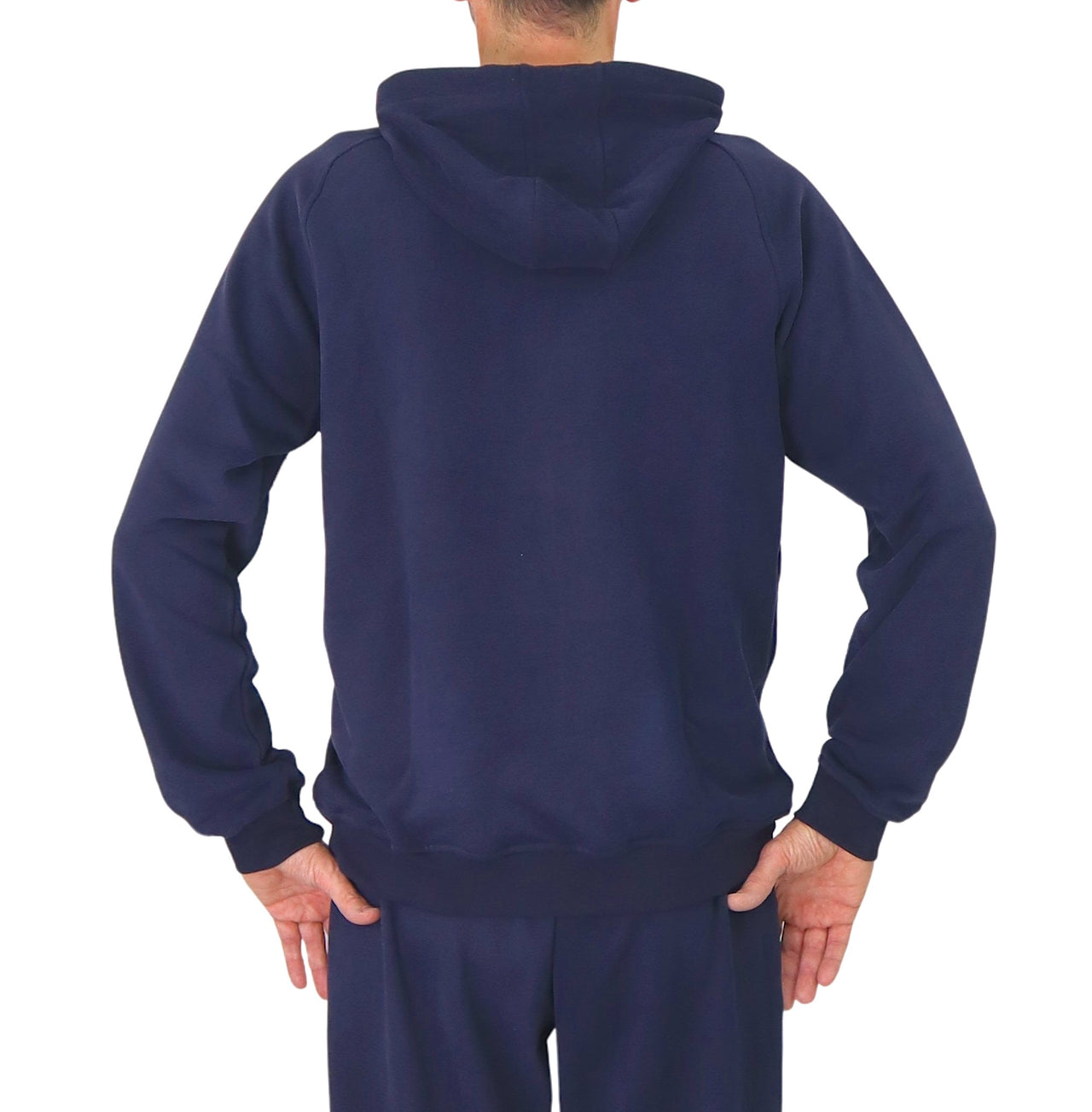 ERREA' REPUBLIC felpa uomo cotone cappuccio stampa GFX R31G0L0Z00090 BLU estate 2025