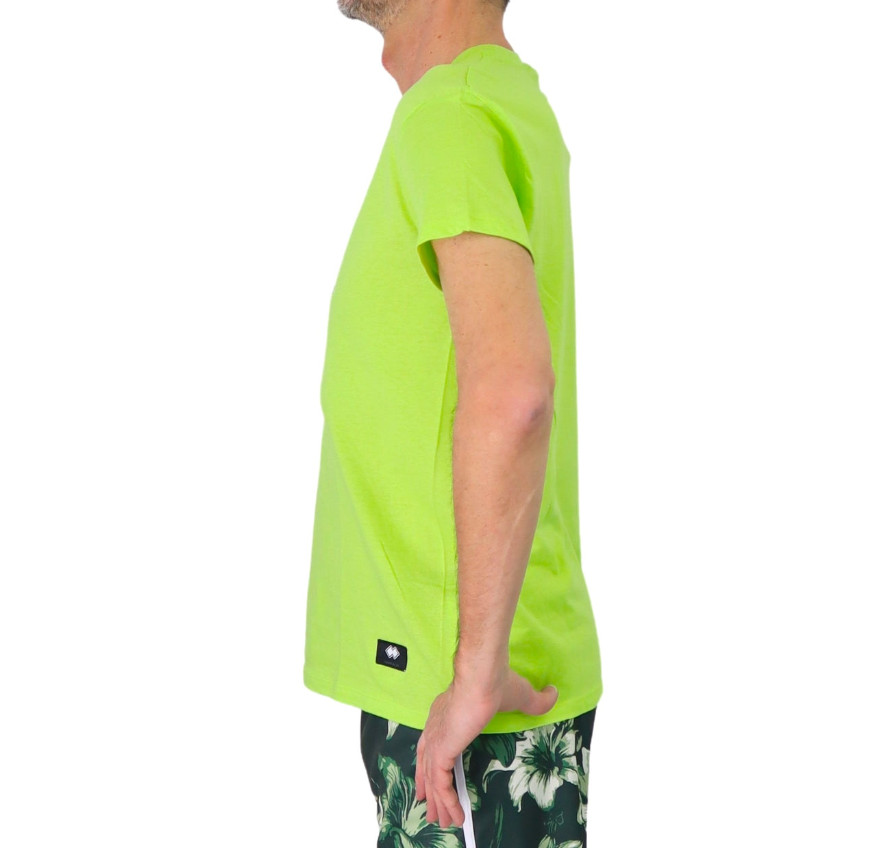 ERREA' REPUBLIC t-shirt uomo cotone girocollo GFX R31M0H0C94760 VERDE LIME estate 2025