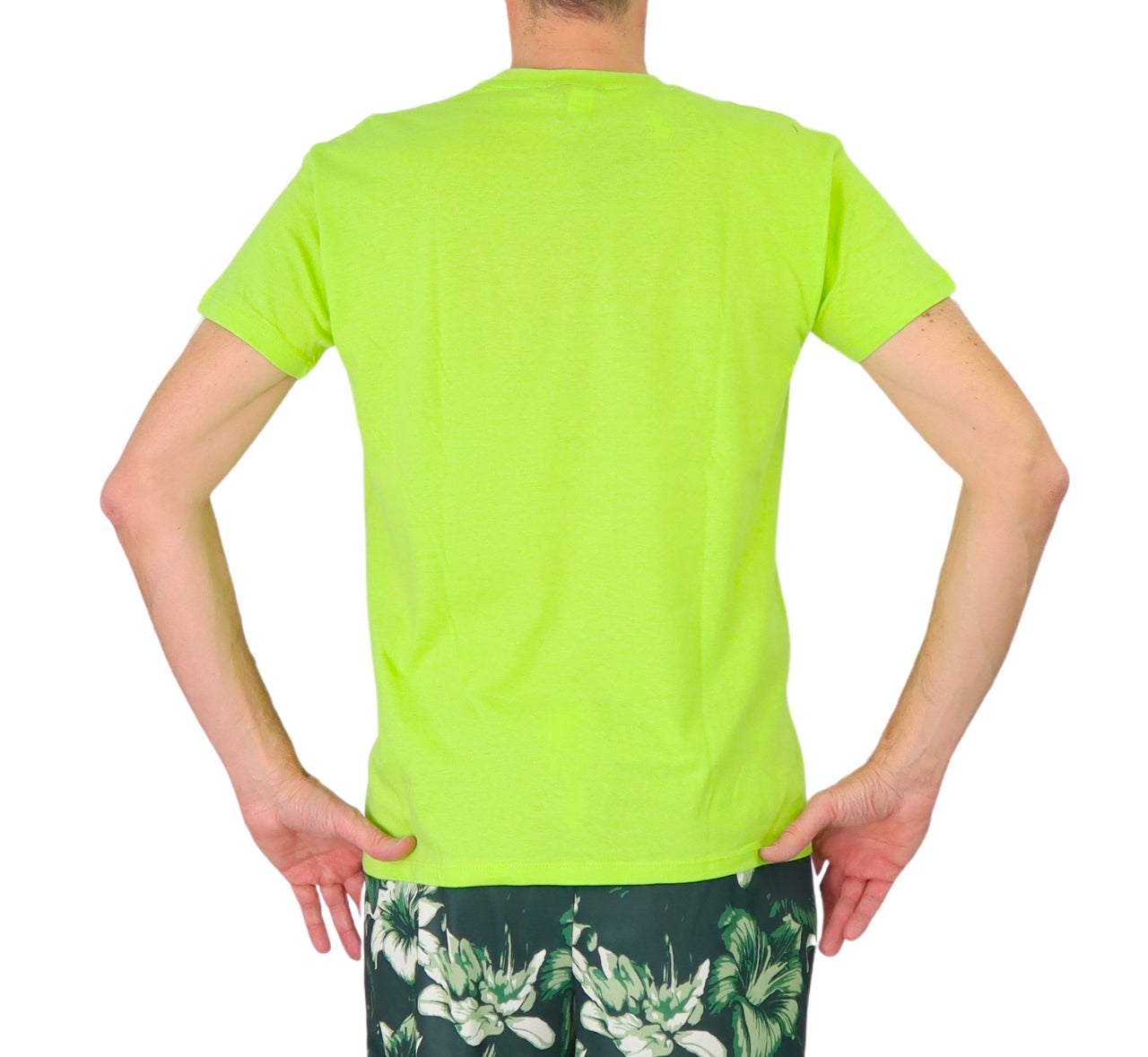 ERREA' REPUBLIC t-shirt uomo cotone girocollo GFX R31M0H0C94760 VERDE LIME estate 2025