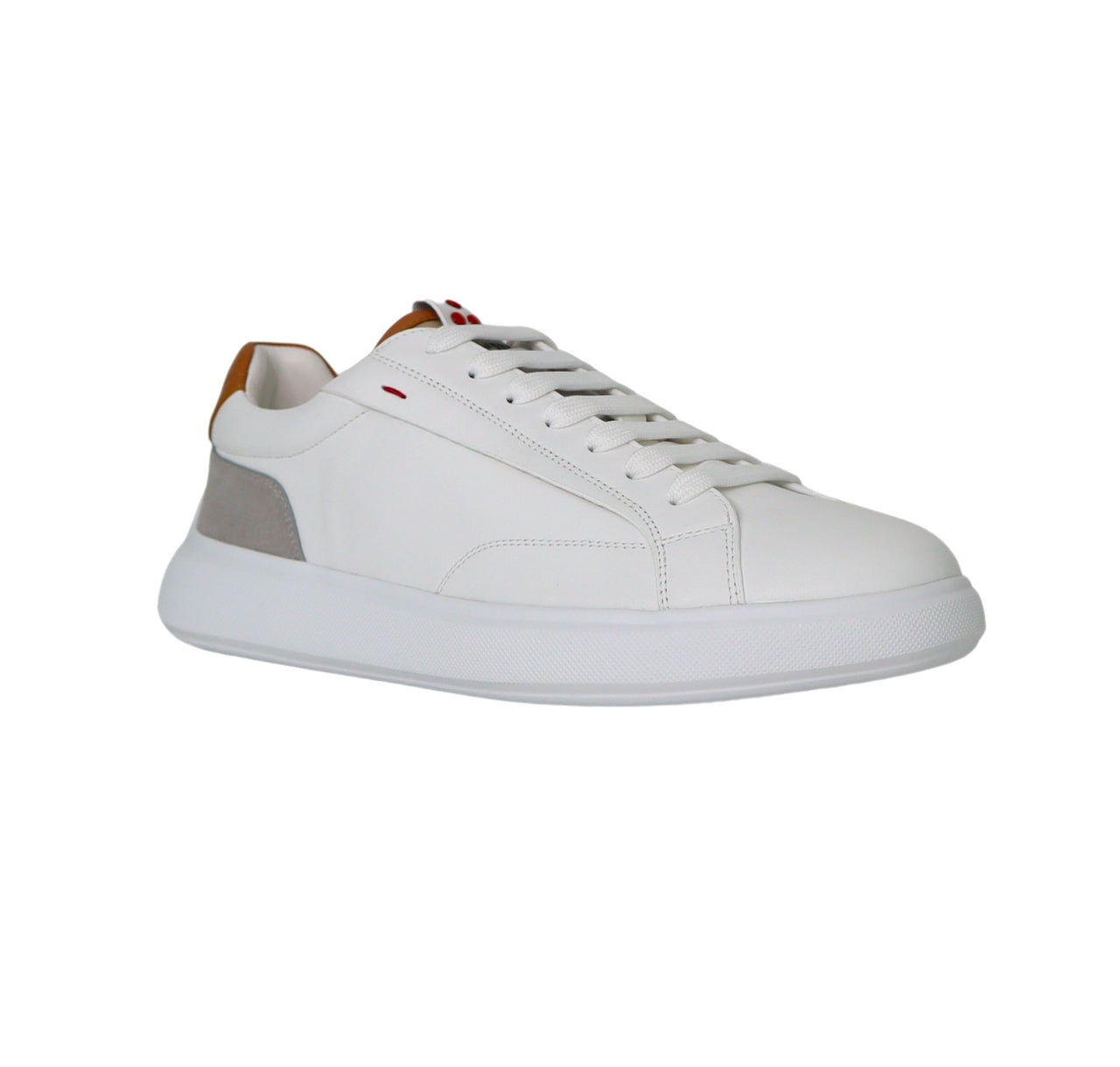 PEUTEREY scarpe sneaker uomo pelle QUARTER PEU552299011309 457 BIANCO CUOIO estate 2025